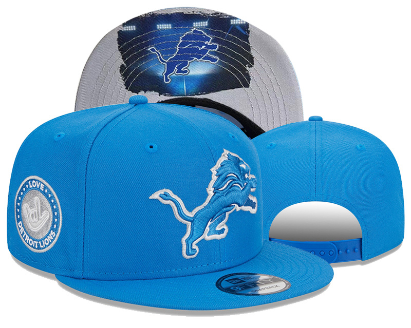 Detroit Lions Stitched Snapback Hats 076